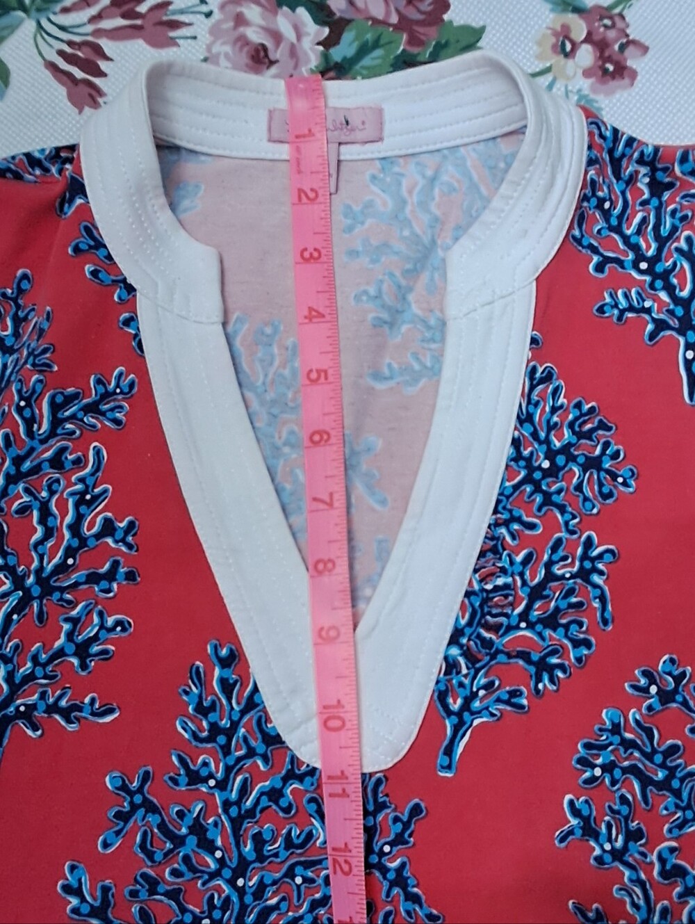 Lilly Pulitzer Sz Small Tunic V Neck Dress - Picture 8 of 15